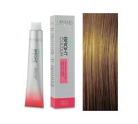 Tassel - Tinte Permanente Capilar Nº7.71 Rubio Medio Marrón Frío - Mujer - 100 ml - Color Neutro Profesional con Argán y Keratina