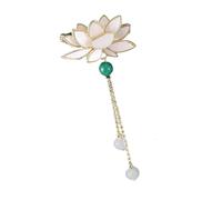 Tasselas Magnéticas Reutilizables Diamantes De Broche Lotos Incrustados Accesorios Metal Para Ropa Noche O Ocasiones Especiales Diamantes Pon