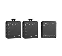 Tassety F3 One Drag One Lavalier Micrófono Profesional Teléfono Móvil Transmisión en Tarjeta de Sonido Anclaje Entrevista al Aire Libre