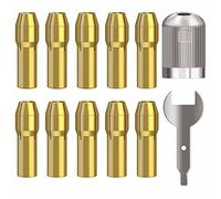 Tassety Pinzas de cambio rápido 4485, accesorios de herramientas giratorias de latón compatibles con pinzas de diferentes tamaños