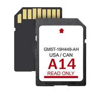 Tassety Tarjeta de navegación A14 GM5T-19H449-AH 2023 para sincronización de mapas GPS Mapas de Estados Unidos/Canadá, de navegación Sync, fácil de Usar