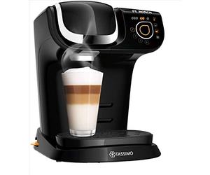 TASSIMO Bosch My Way 2 TAS6502GB - Cafetera (1500 W, 1,3 L), color negro