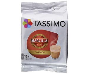 TASSIMO caf marcilla cortado estuche 16 cpsulas