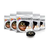 Tassimo Cápsulas de Café L’OR Cappuccino | 40 Cápsulas Compatibles con Cafetera Tassimo - 5PACK - Amazon Exclusive