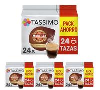 Tassimo Cápsulas de Café Marcilla Espresso | 24 Cápsulas Compatibles con Cafetera Tassimo (Paquete de 4)