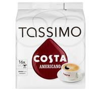 TASSIMO Costa Americano 16 T DISCs, (Large Cup Size) 16 Servings