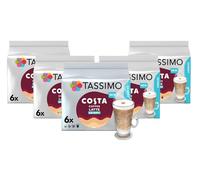 Tassimo Costa Skinny Latte - Lote de 5 cápsulas de café latte en total, 60 cápsulas, 30 porciones)