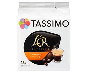 TASSIMO Dosette Café L'OR Espresso Delizioso 16 T DISCs