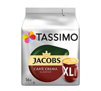 Tassimo Jacobs Caffè Crema Classico XL - 5 Paquetes (80 Porciones)