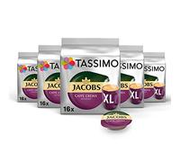 TASSIMO Jacobs Caffe Crema Intenso XL Coffee Capsules T-Discs 5 Pack, 80 Drinks