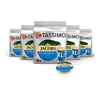 Tassimo Jacobs Caffe crema Mild XL, 16 t de discos (128 g), 5 unidades (5 x 128 g)