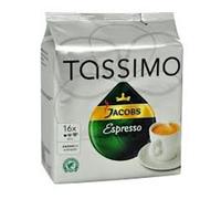 Tassimo Jacobs Espresso Café Molido En Cápsulas 118g Paquete De 3