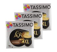 Tassimo L 'OR XL Intense, Café, Cápsulas, De café molido Brasa, 48 t de Discos