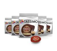 Tassimo Marcilla Café Espresso | 80 Cápsulas | Amazon Exclusive | 5 Packs de 16 Cápsulas compatibles con Cafetera Tassimo