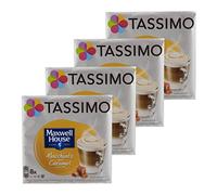 Tassimo Maxwell House Macchiato Caramel, Café, Cápsulas, Café con Leche, 32 Raciones
