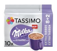 Milka Cápsulas de Café Chocolate Milka | 10 Cápsulas Compatibles Tassimo