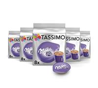 Tassimo Milka Chocolate Cápsulas de Chocolate con Leche | 40 Cápsulas Compatibles con Cafetera Tassimo - 5PACK - Amazon Exclusive