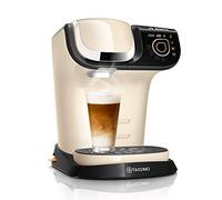 Tassimo My Way TAS6507 Cafetera de cápsulas Bosch, con filtro de agua, más de 70 bebidas, totalmente automática, fácil preparación, 1500 W, 1,3 litros, color crema