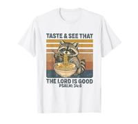 Taste and See That The Lord Is Good Salmo 34:8 Versículo de la Biblia Camiseta