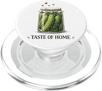 Taste of Home Pepinos En Escabeche Diseño De Alimentos Polacos PopSockets PopGrip para MagSafe