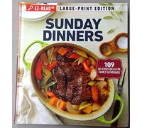 Taste of Home Sunday Dinners - Edición de impresión grande EZ-Read