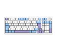 The G-Lab KEYZ Elite 400 WB - Teclado inalámbrico para Jugador Tri Mode 2.4 GHz/Bluetooth/Cableado - Teclado mecánico Hot Swap, Interruptor Prelubricado, Gasket 5 Capas, RGB+Macro - AZERTY FR