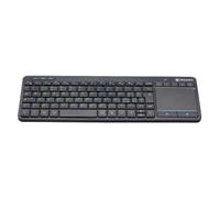 Tastiera mini con touch pad cordless p013-kd3616a3 dual mode nera