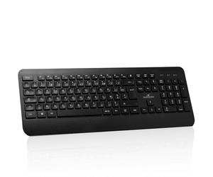 Tastiera Wireless - Tasti Ergonomici Incassati - Bluestork - Office R2 - Azerty