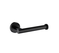 TASTOS 7F1J Stainless Steel Paper Towel Holder Short Style Matte Black, Acrylic