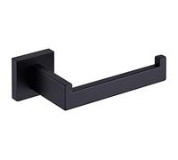 TASTOS N5V8 Estilo Corto-Soporte Cuadrado para Toallas de Papel Negro, Acrílica, Matte Black