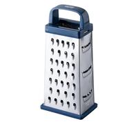 Tasty 678434 - Rallador cuadrado (acero inoxidable), color azul y plateado