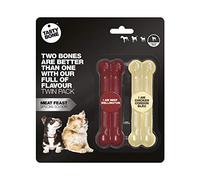 Tasty Bone Juguete, Pack de 2, Cranberry, Toy (57180)