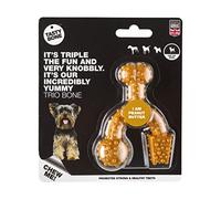 Tasty Bone Trio Mantequilla DE Cacahuete Toy