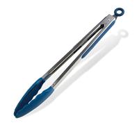 Tasty Pinzas de Cocina, Acero inoxidable, Elastómero y Silicona, Aptas para Sartenes con Recubrimiento y Aptas para Lavavajillas, Resistentes +230ºC, 34,5cm, 1 ud.