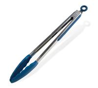 Tasty Pinzas de Cocina, Acero inoxidable, Elastómero y Silicona, Aptas para Sartenes con Recubrimiento y Aptas para Lavavajillas, Resistentes +230ºC, 34,5cm, 1 ud.