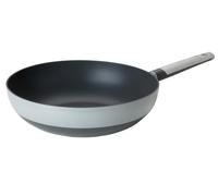 Tasty Sartén wok antiadherente bicolor, 28 x 7,8 cm, aluminio forjado, apta para inducción, mango suave al tacto, 5 años de garantía
