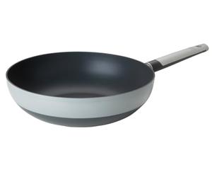 Tasty Sartén wok antiadherente bicolor, 28 x 7,8 cm, aluminio forjado, apta para inducción, mango suave al tacto, 5 años de garantía