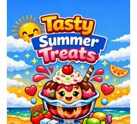 Tasty Summer Treats: A Fun Food-Themed Colouring Book for Kids