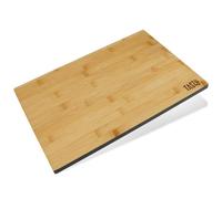Tasty Tabla de Cortar de Bambú Robusto - Para Picar y Cocinar Alimentos, Embutidos, Aperitivos, Sándwich y Pan - 35,5 x 25 x 1,2 cm