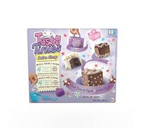TASTY TINIES - Pack Regalo de Cumpleaños - Kit de Repostería Creativo para Niños desde 6 Años - 4 Preparados para Pasteles + Glaseado + Decoraciones + Accesorios - Cocción en Microondas