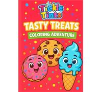 Tasty Treats Coloring Adventure: 50 Yummy Foods to Color for Kids and Adults (Colorful Moments Series: For Kids & Adults)