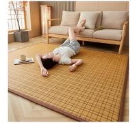 Tatami Colchón para suelo, futón tradicional japonés, tapetes de meditación transpirables para dormir, yoga, relajación, 90 x 200 cm, solución cómoda para el suelo