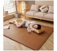 Tatami Colchón para suelo, futón tradicional japonés, tapetes de meditación transpirables para dormir, yoga, relajación, 90 x 200 cm, solución cómoda para el suelo