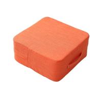 Tatami Floor Seat Cushion - Washable Cotton Linen Pad, Thick Meditation