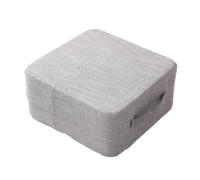 Tatami Floor Seat Cushion - Washable Cotton Linen Pad, Thick Meditation Mat | Portable Yoga Exercise Sitting Comfort Pad Cushion, Japanese Style Square Floor Seating Support For Home Living Room