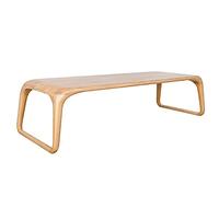 Tatami Low Table Classical Bay Window Study Tea Table Wooden Retro Low Table Dining Table Living Room Garden Long Table Dark 80cm (Light 120cm)