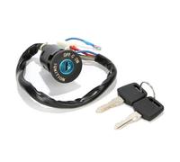TATARENGS Bloqueo de Encendido 50cc 70cc 110cc para 125cc 150cc 250cc Interruptor De Encendido Y Arranque Bloqueo De Dirección Llave Cilíndrica Interruptor De Encendido Y Arranque De Motocicleta