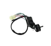 TATARENGS Bloqueo de Encendido Compatible con Kymco para ATV MXU 150 Interruptor De Arranque De Bloqueo De Encendido con Llave De Repuesto 35010-LCA4-90A