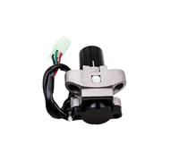 TATARENGS Bloqueo de Encendido Compatible con Suzuki para GSX400 FJ FK FAK FL GK74A 1988-19 Interruptor De Arranque De Bloqueo De Dirección con Llaves Dobles