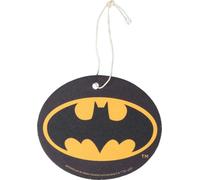 Tataway Ambientador para coche Batman, fragancia verve, negro, amarillo, superhéroe y murciélago